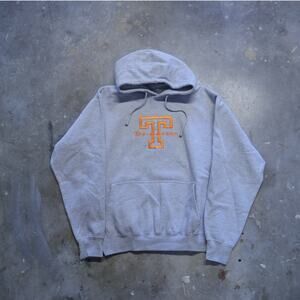 Vintage Y2K ESY Tennessee Vols Gray Pullover Hoodie Badazzles Womens Size L